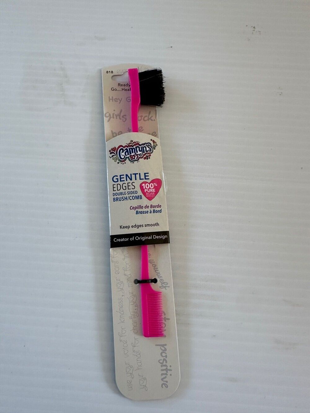 Camryns BFF Gentle Edges Brush 1-Pack 818 AOI 761809008184 NEW